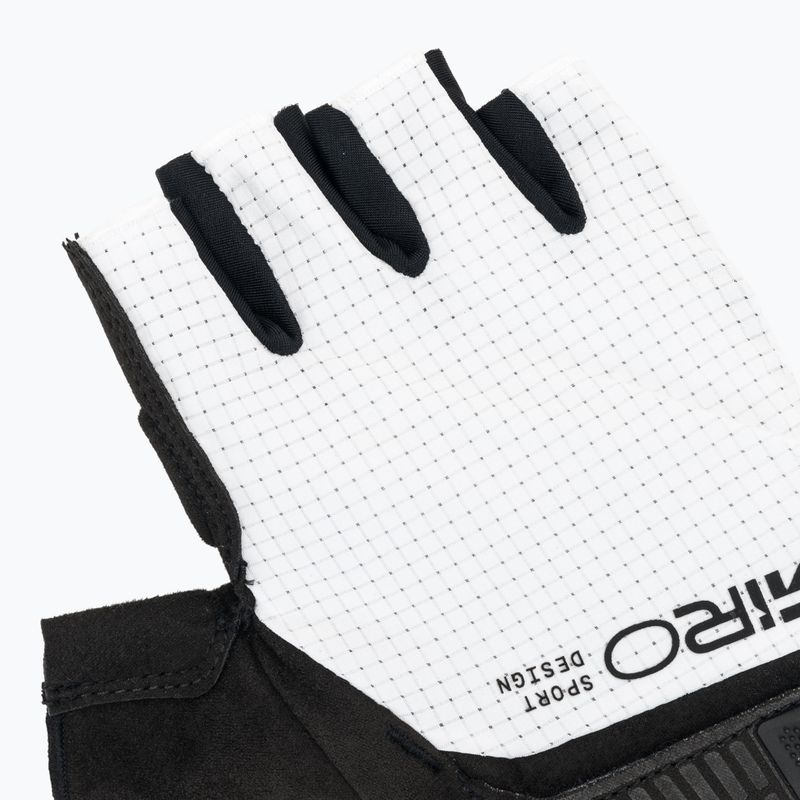 Mănuși de ciclism pentru bărbați Giro Bravo II Gel white 5