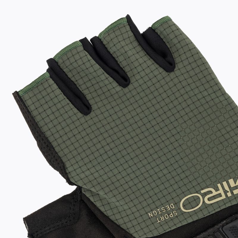 Mănuși de ciclism pentru bărbați Giro Bravo II Gel dark sage 5