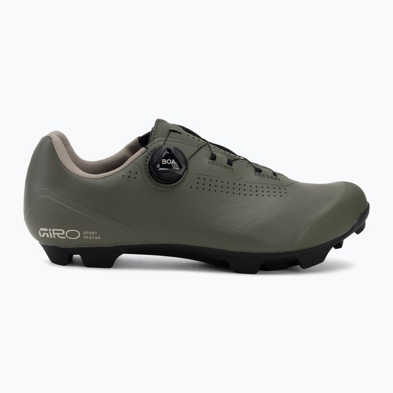 Încălțăminte de ciclism MTB pentru bărbați Giro Cadet XC dark sage 2