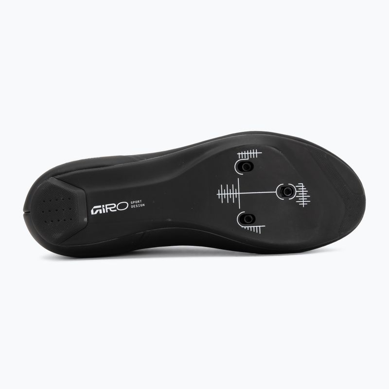 Încălțăminte de șosea pentru bărbați Giro Cadet II black 4