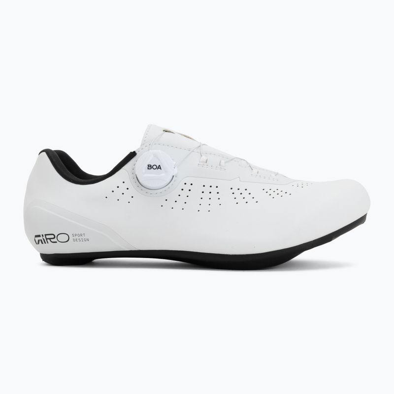 Încălțăminte  de șosea pentru bărbați Giro Cadet II white 2