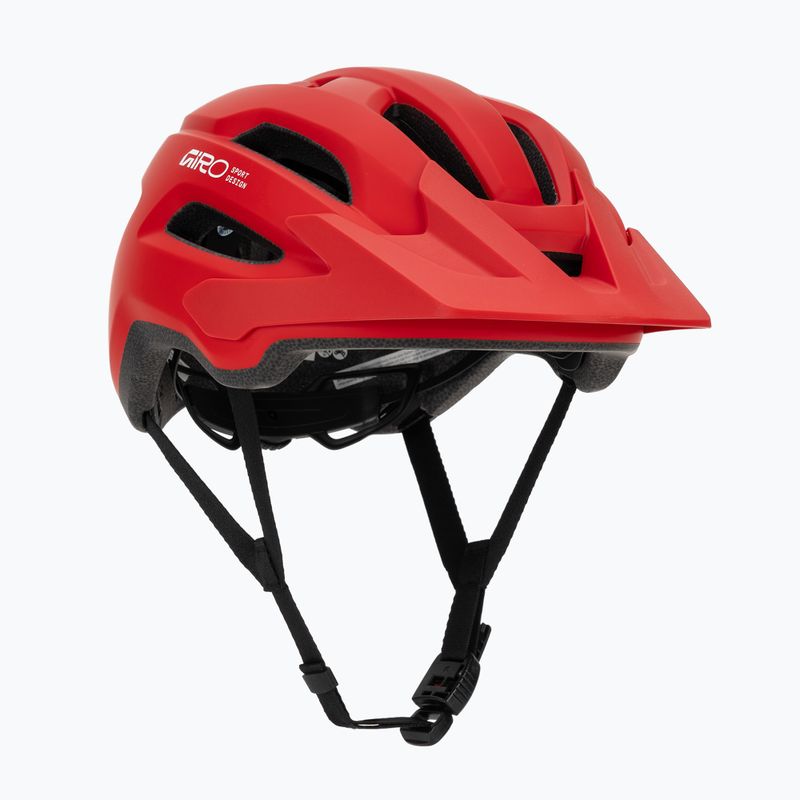 Cască de bicicletă Giro Fixture II MIPS matte flame red