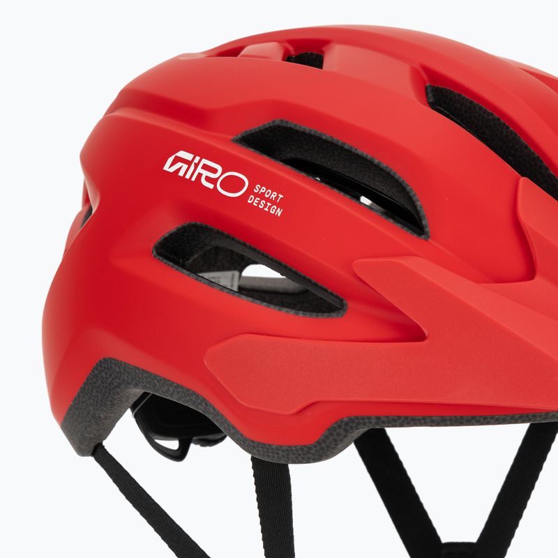 Cască de bicicletă Giro Fixture II MIPS matte flame red 8