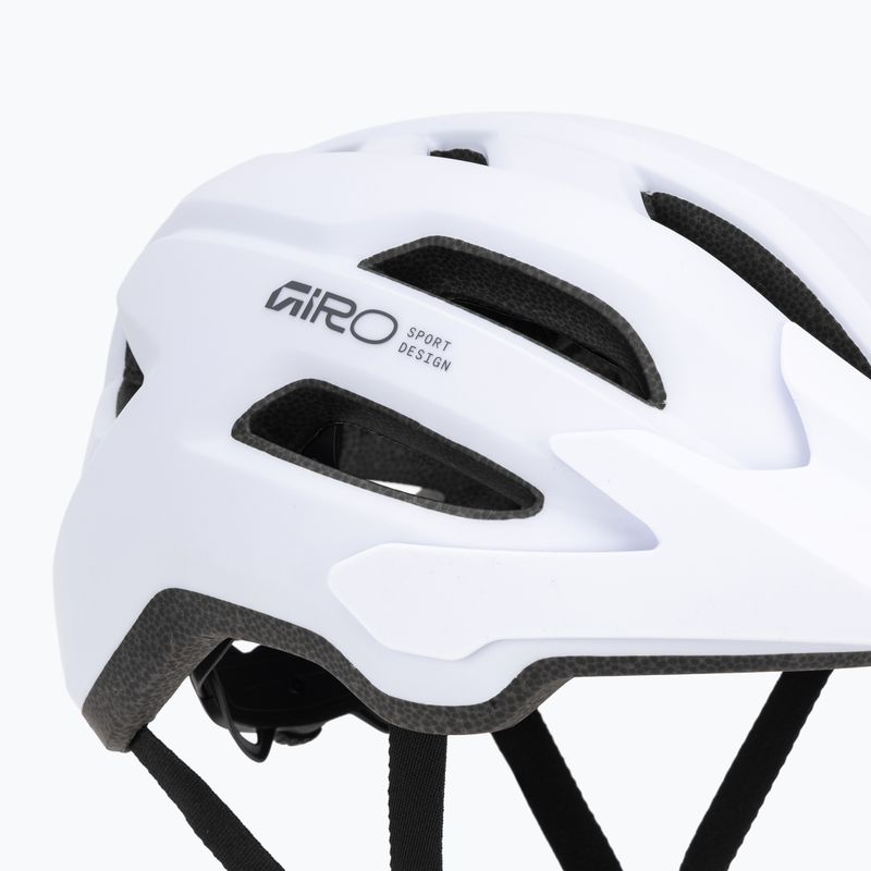 Cască de bicicletă Giro Fixture II matte white/grey 8