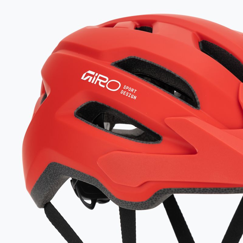Cască de bicicletă Giro Fixture II matte flame red 7