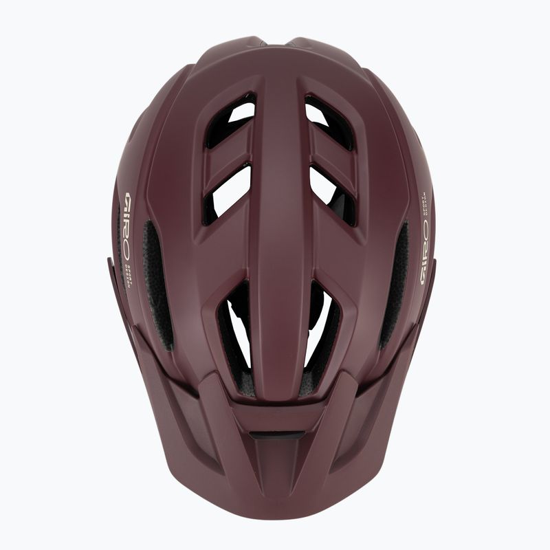 Cască de bicicletă Giro Fixture II MIPS W matte maroon 6
