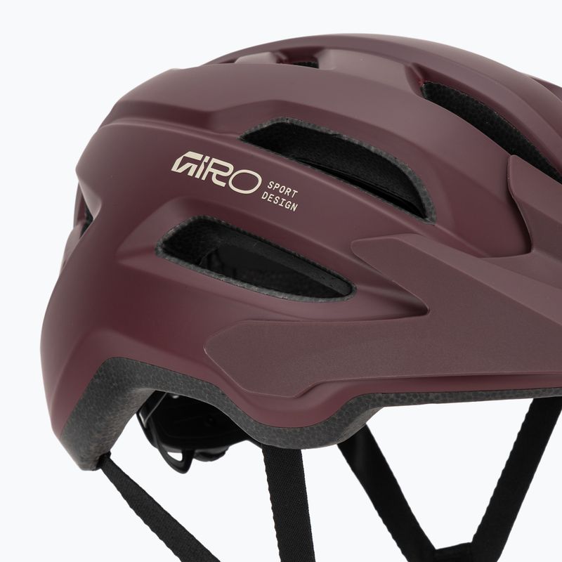 Cască de bicicletă Giro Fixture II MIPS W matte maroon 8