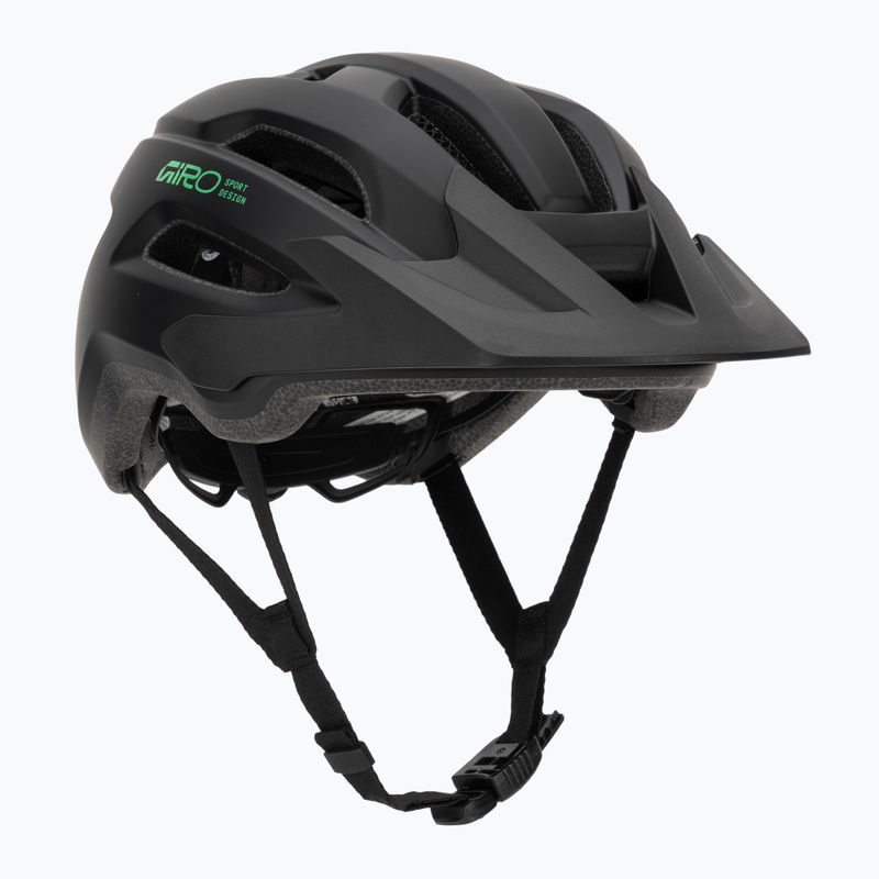 Cască de bicicletă pentru copii Giro Fixture II MIPS matte black/vivid green