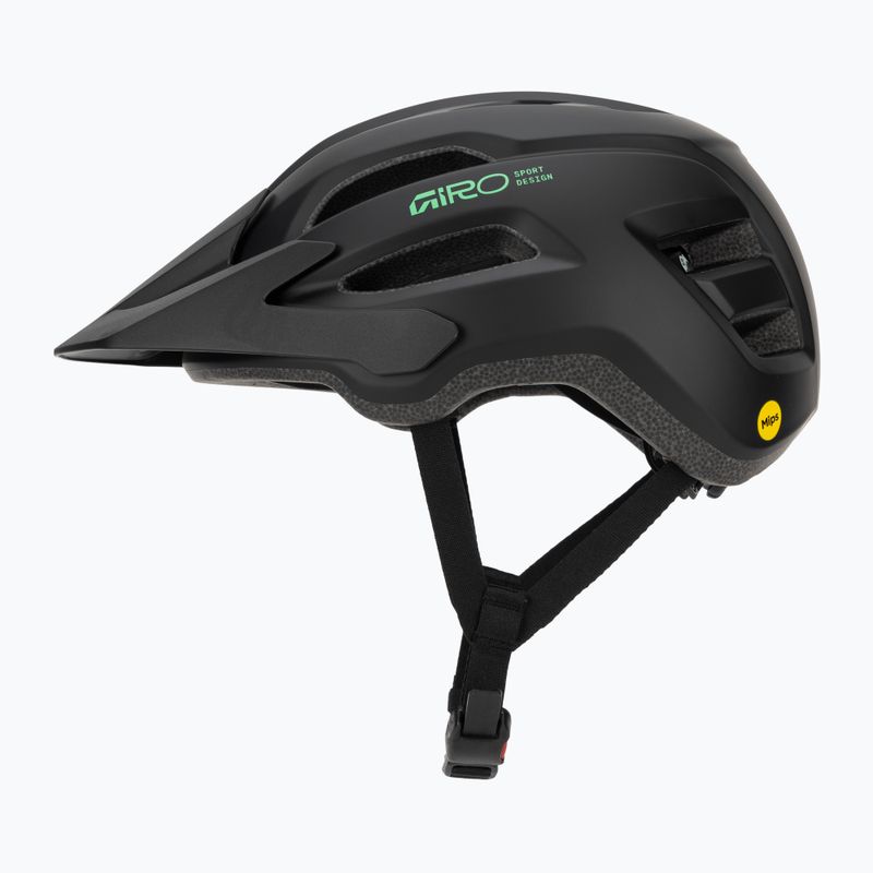 Cască de bicicletă pentru copii Giro Fixture II MIPS matte black/vivid green 3