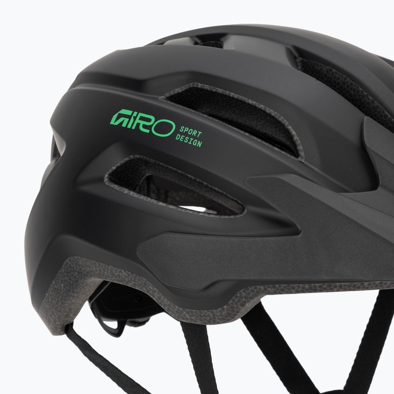 Cască de bicicletă pentru copii Giro Fixture II MIPS matte black/vivid green 8