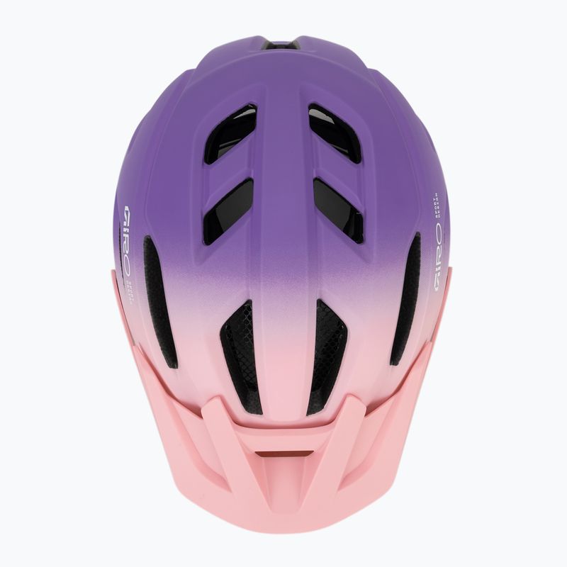 Cască de bicicletă pentru copii Giro Fixture II MIPS matte light pink/purple fade 6
