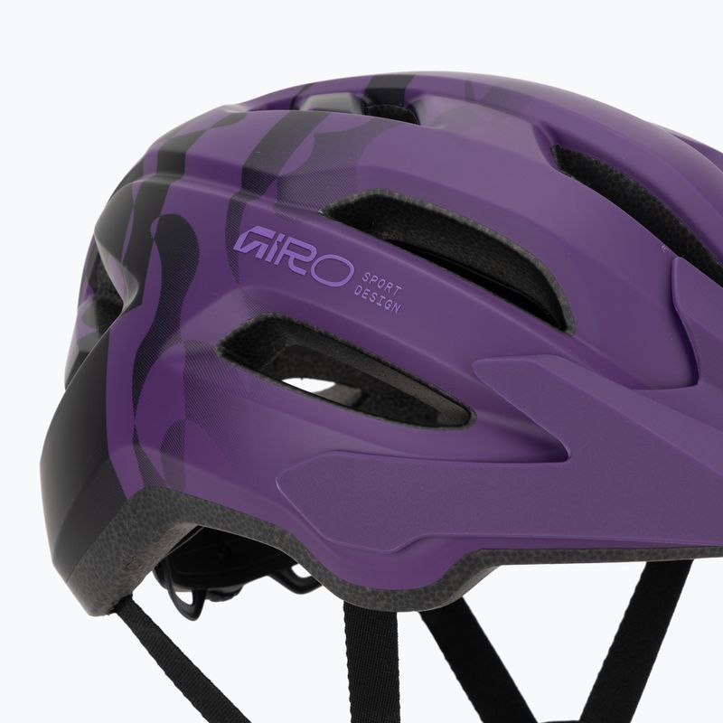 Cască de bicicletă pentru copii Giro Fixture II MIPS matte purple rush 7