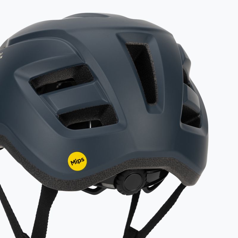 Cască de bicicletă pentru copii Giro Fixture II MIPS matte dark sage/sapphire fade 7