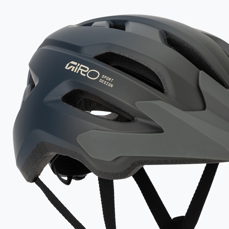 Cască de bicicletă pentru copii Giro Fixture II MIPS matte dark sage/sapphire fade 8