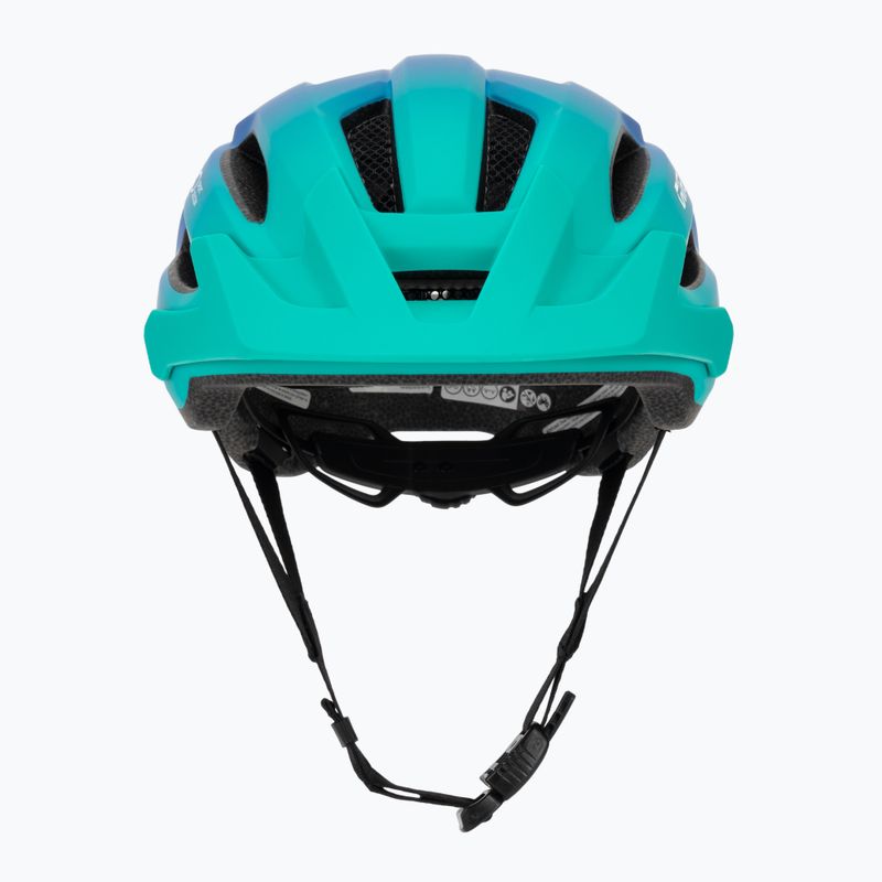 Cască de bicicletă pentru copii Giro Fixture II matte aqua green/blue jewel fade 2