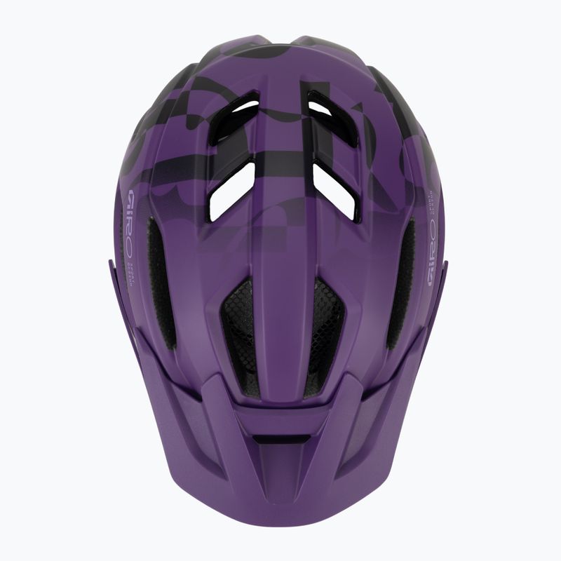 Cască de bicicletă pentru copii Giro Fixture II matte purple rush 6