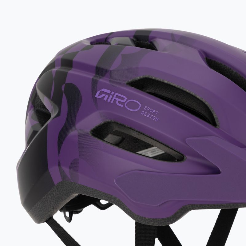 Cască de bicicletă pentru copii Giro Fixture II matte purple rush 7