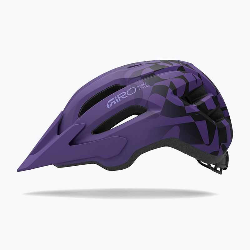 Cască de bicicletă pentru copii Giro Fixture II matte purple rush 2