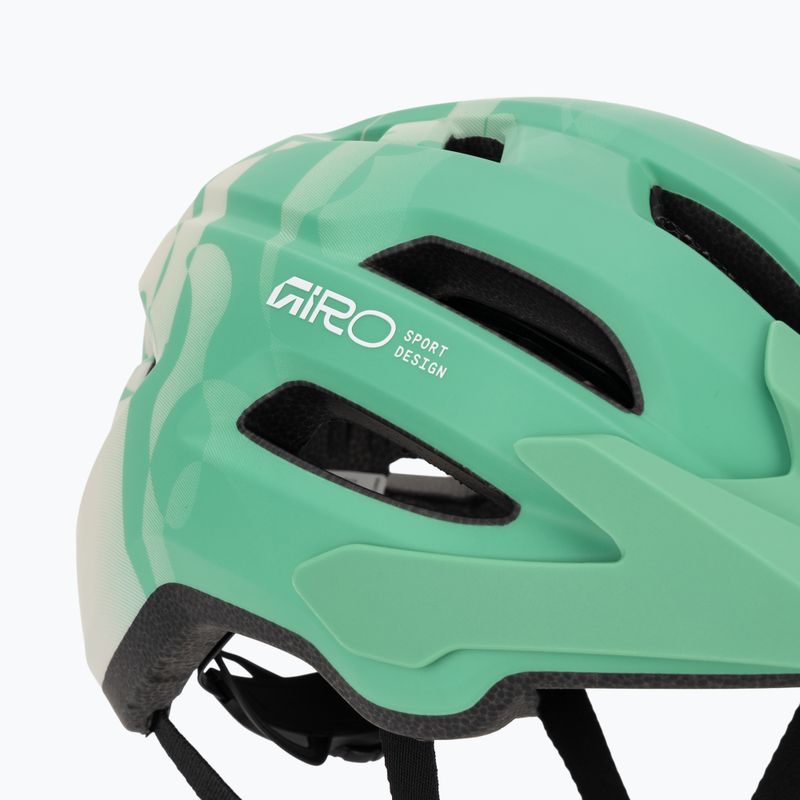 Cască de bicicletă pentru copii Giro Fixture II matte green rush 7