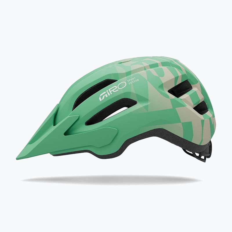 Cască de bicicletă pentru copii Giro Fixture II matte green rush 2
