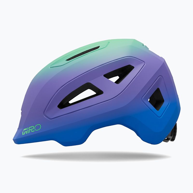 Cască de bicicletă pentru copii Giro Scamp II matte blue jewel/vivid green 2