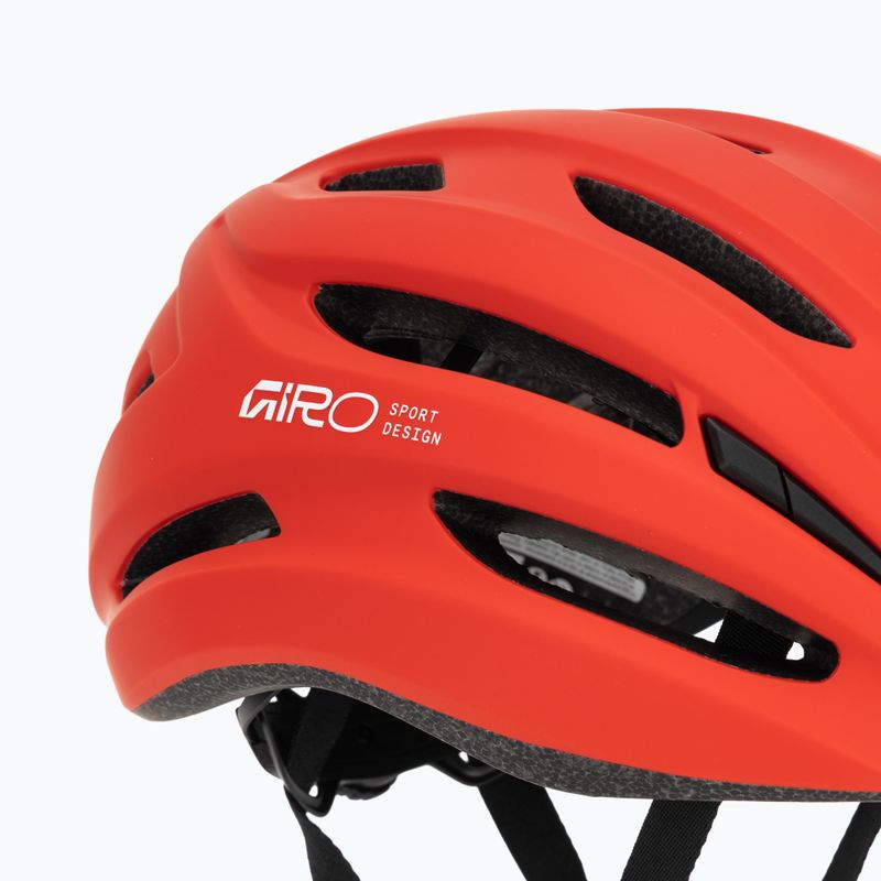 Cască de bicicletă Giro Isode II matte flame red 8