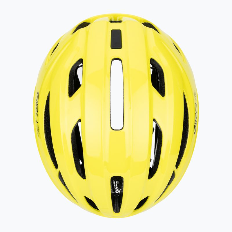 Cască de ciclism Giro Isode II gloss hi viz yellow 6