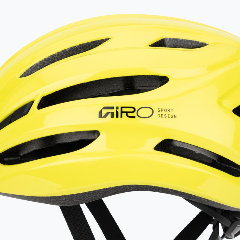 Cască de ciclism Giro Isode II gloss hi viz yellow 7