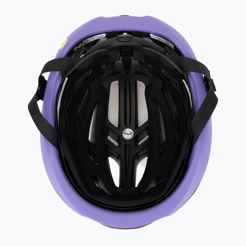 Cască de bicicletă Giro Agilis MIPS matte dark maroon 5