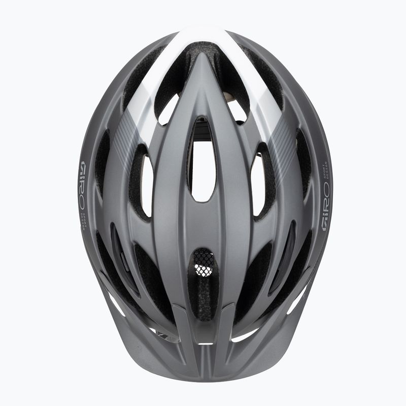 Cască de ciclism Giro Revel 2026 matte titanium/white 6