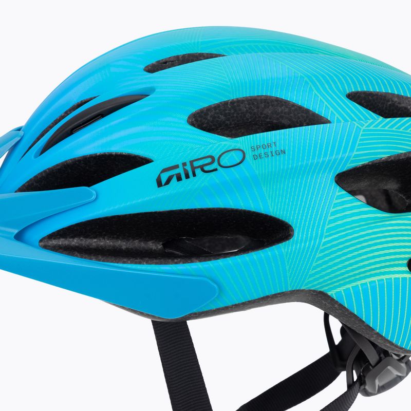 Cască de bicicletă pentru copii Giro Raze matte blue/green 7