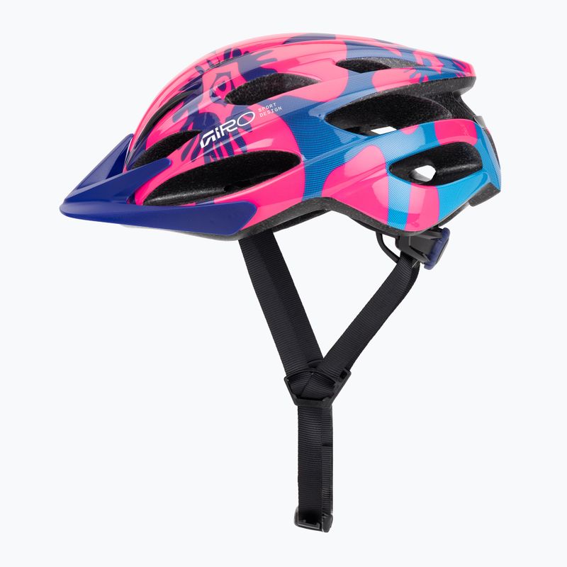 Cască de bicicletă pentru copii Giro Raze pink flowers 3