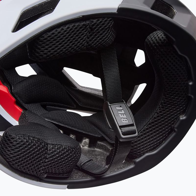 Cască de ciclism Bell Full-Air MIPS grid white black 10