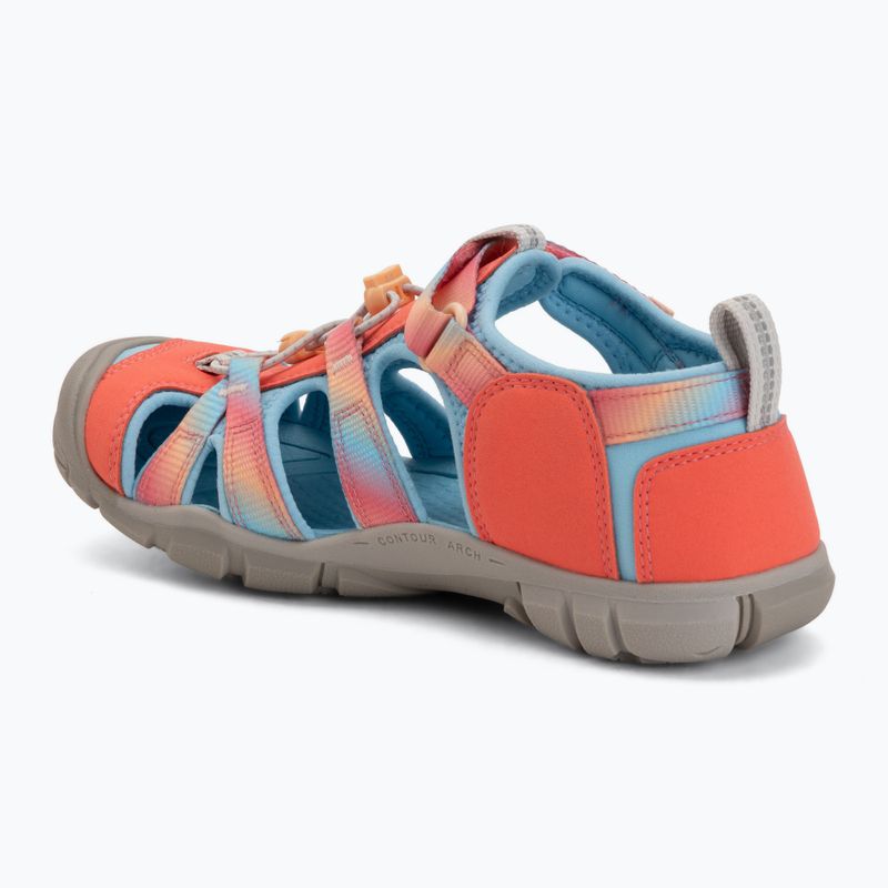 Sandale pentru juniori KEEN Seacamp II CNX ombre pink lemonade 3
