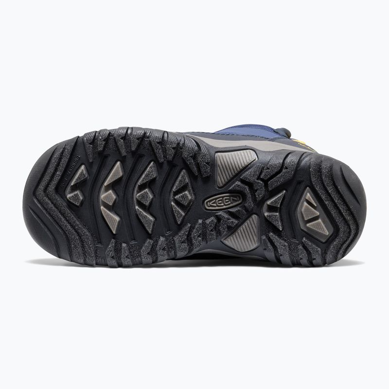 Ghete KEEN Puffrider Wp naval academy/mango mint 4