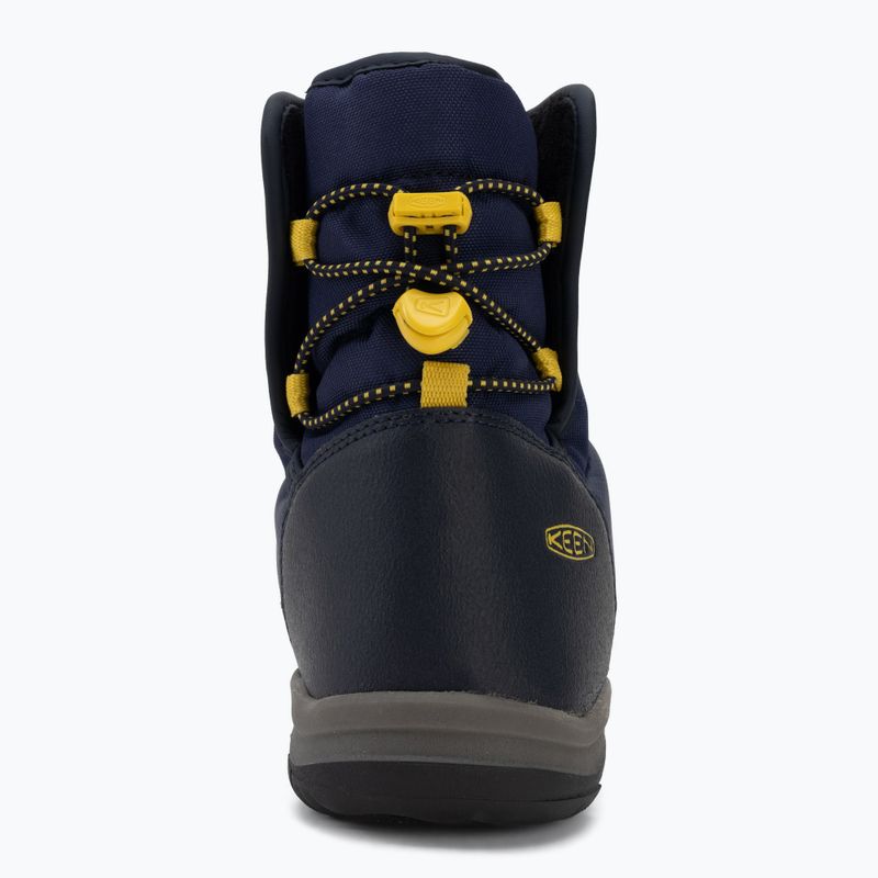 Ghete KEEN Puffrider Wp naval academy/mango mint 6