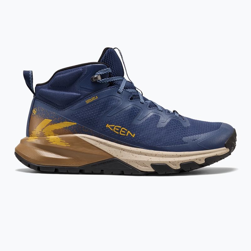 Încălțăminte de trekking pentru bărbați KEEN Targhee Apex Mid Wp naval academy/symphonic susnset 2