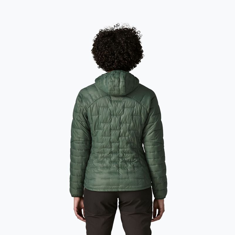 Geacă izolată pentru femei Patagonia Micro Puff Hoody canopy green 2