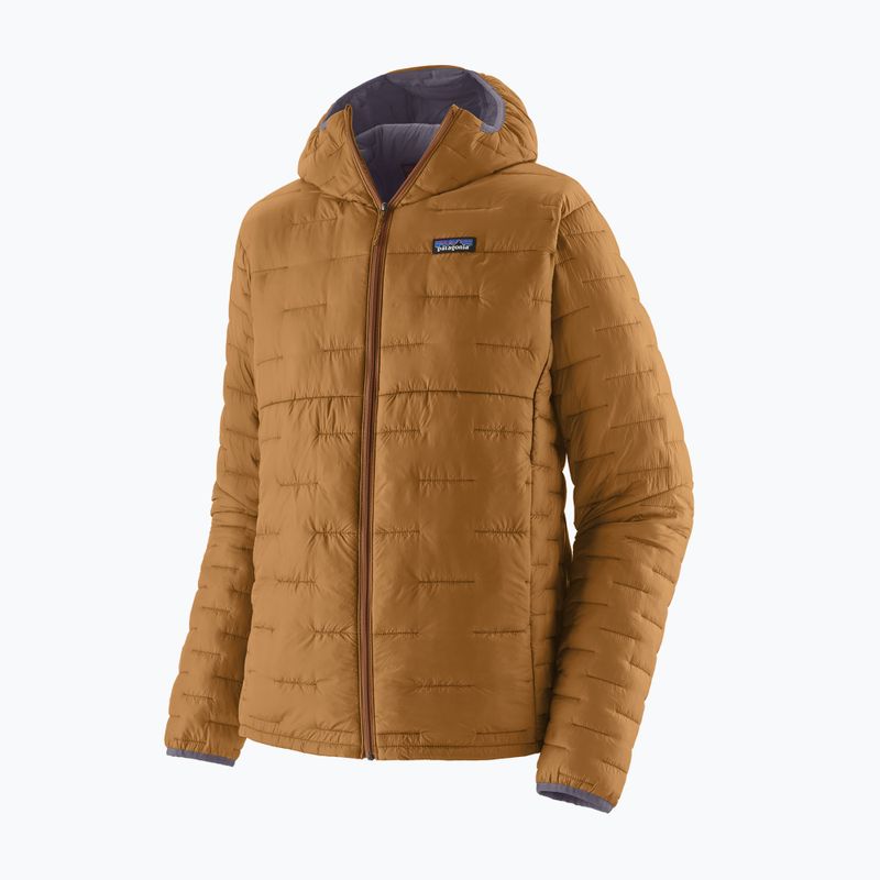 Geacă izolată pentru bărbați Patagonia Micro Puff Hoody cinnamon brown 2