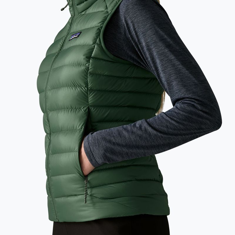 Vestă pentru femei Patagonia Down Sweater canopy green 4