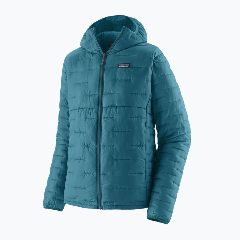 Geacă izolată pentru bărbați Patagonia Micro Puff Hoody glacial blue 2