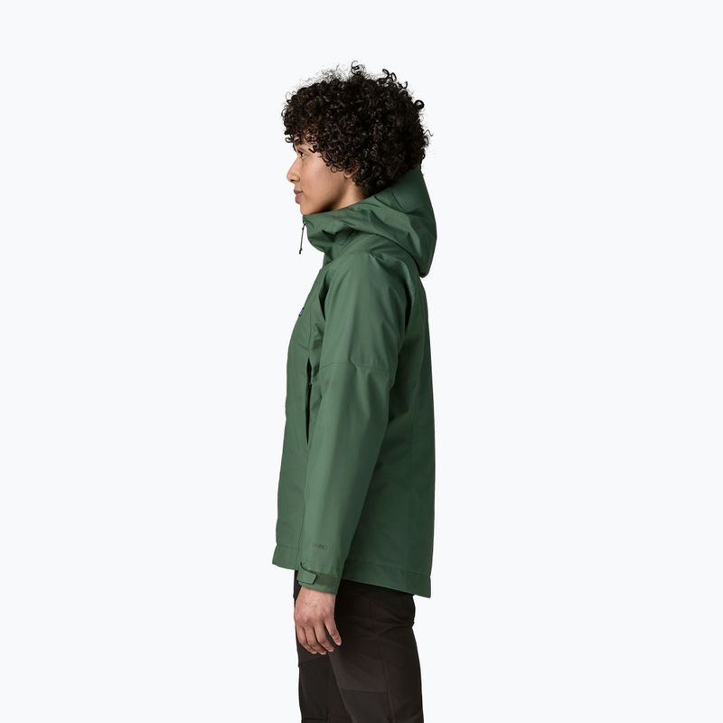 Geacă de ploaie pentru femei Patagonia Insulated Boulder Fork Rain canopy green 3