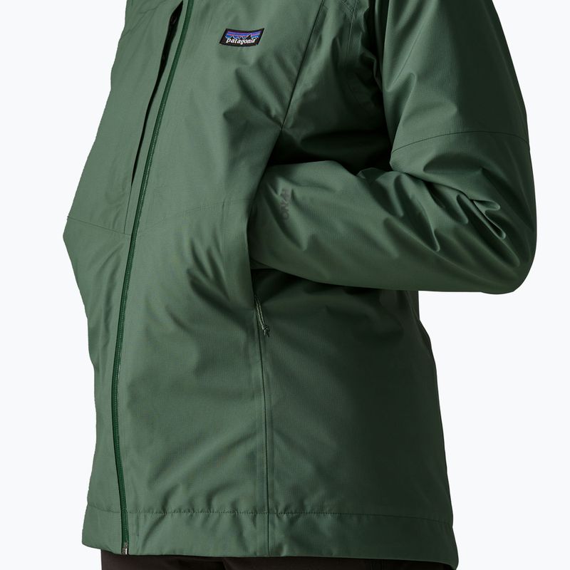 Geacă de ploaie pentru femei Patagonia Insulated Boulder Fork Rain canopy green 5