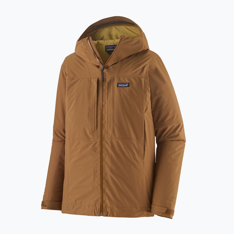 Geacă de ploaie pentru bărbați Patagonia Insulated Boulder Fork Rain deer brown 2