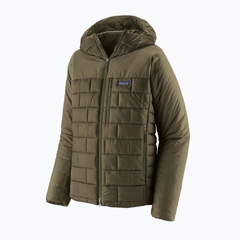 Geacă izolată pentru bărbați Patagonia Hi-Loft Nano Puff Hoody basin green 2