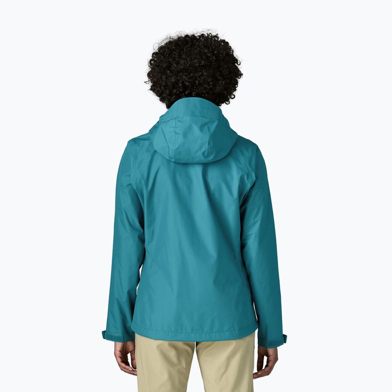 Geacă de ploaie pentru femei Patagonia Torrentshell 3L Rain glacial glue 2