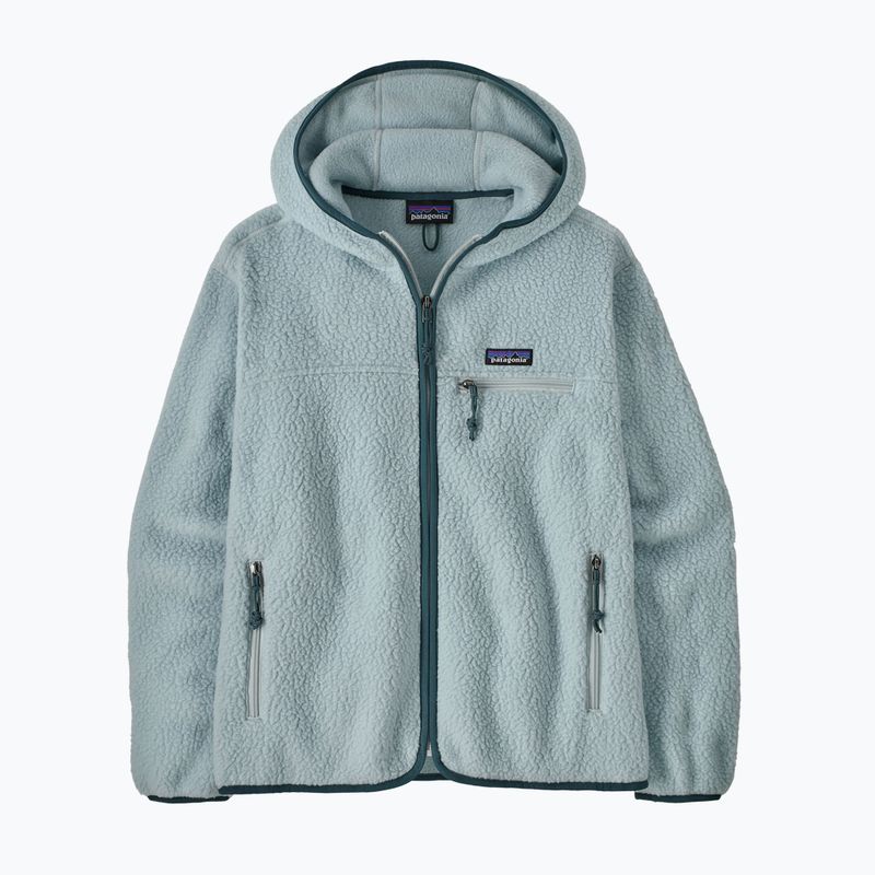 Bluză fleece pentru femei Patagonia Retro Pile Hoody virtually blue 2
