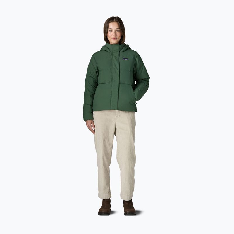 Geacă cu puf pentru femei Patagonia Sisar Down Hoody canopy green 2