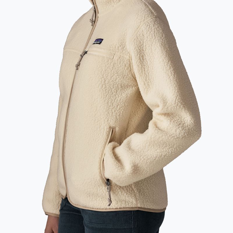 Bluză fleece pentru femei Patagonia Retro Pile natural 4