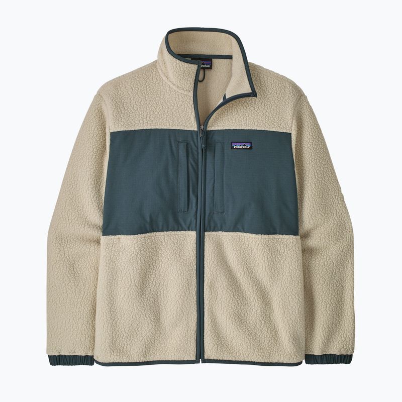 Bluză fleece pentru bărbați Patagonia Retro Pile Patch pelican 7